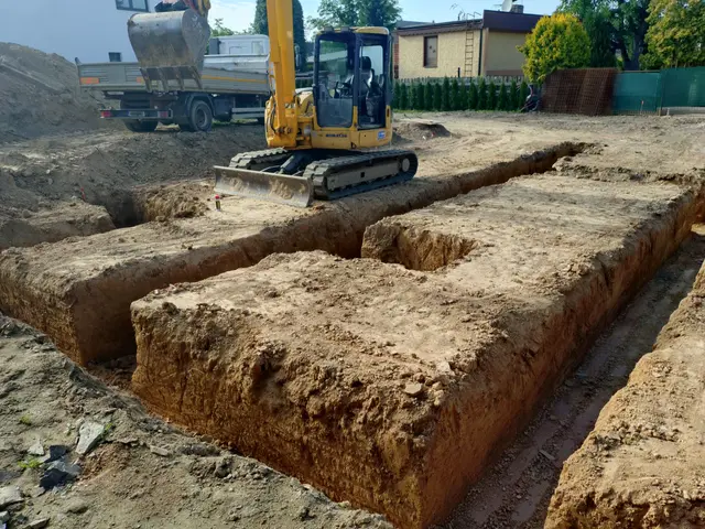 Výkop základů